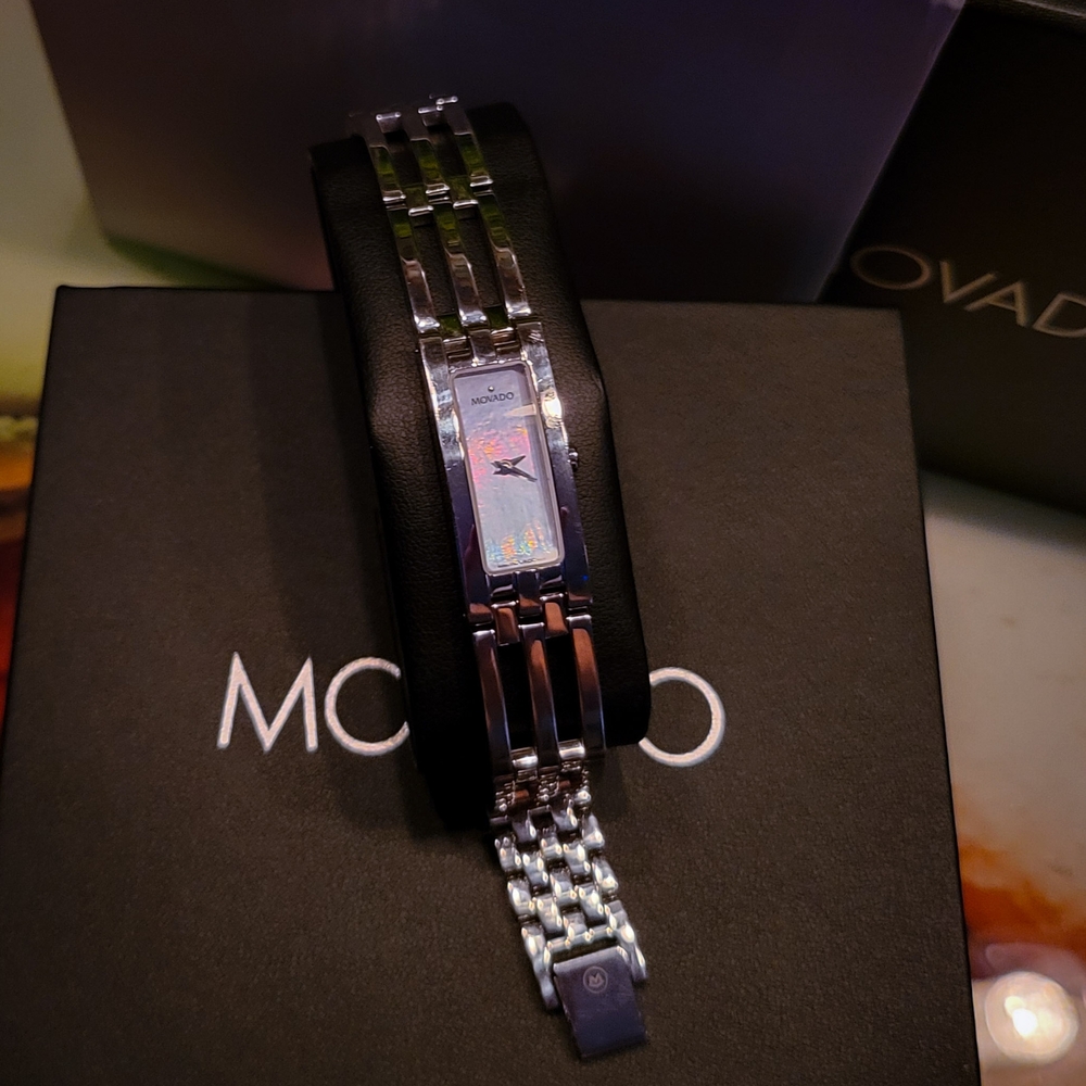 Movado Silver Ladies Watch